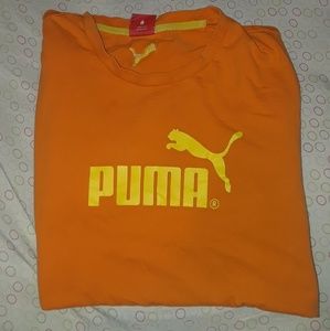 Orange PUMA Shirt